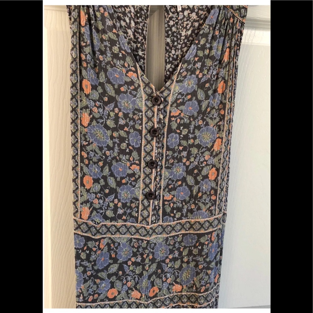 Free People Floral Jumpsuit One Piece, sz Small